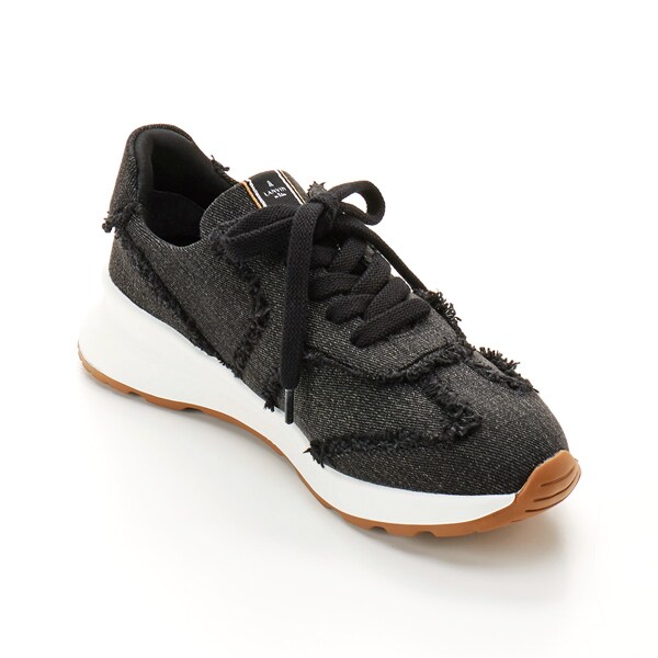ランバン オン ブルー（LANVIN en Bleu）/レースアップデニムスニーカー_10