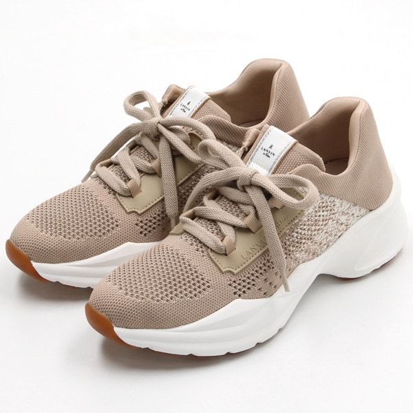 ランバン オン ブルー LANVIN en Bleu 厚底レースアップスニーカー 厚底レースアップスニーカー|LANVIN en Bleu | LANVIN en Bleu