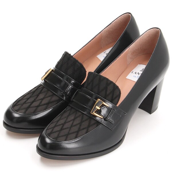 ランバン オン ブルー（LANVIN en Bleu）/ヒールアップベルテッドローファー