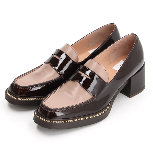 ランバン オン ブルー（LANVIN en Bleu）/ヒールアップローファー