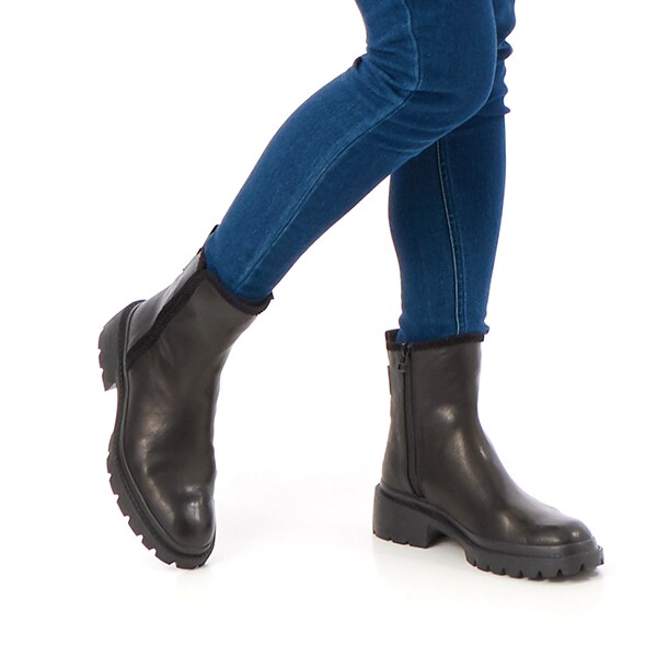 ランバン オン ブルー（LANVIN en Bleu）/タンクソールショートブーツ_12
