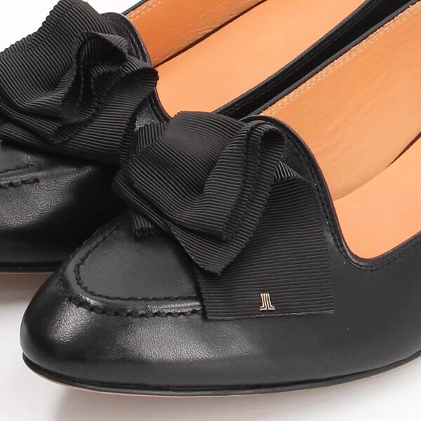 ランバン オン ブルー（LANVIN en Bleu）/グログランリボンアーモンドトゥパンプス_3