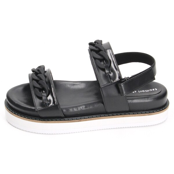 ツモリチサト ウォーク/チェーンモチーフフットベッドサンダルの通販は