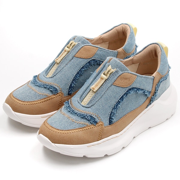 ツモリチサト ウォーク（tsumori chisato WALK）/厚底ジップアップスニーカー