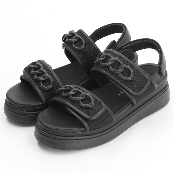 ツモリチサト ウォーク（tsumori chisato WALK）/チェーンモチーフ厚底サンダル