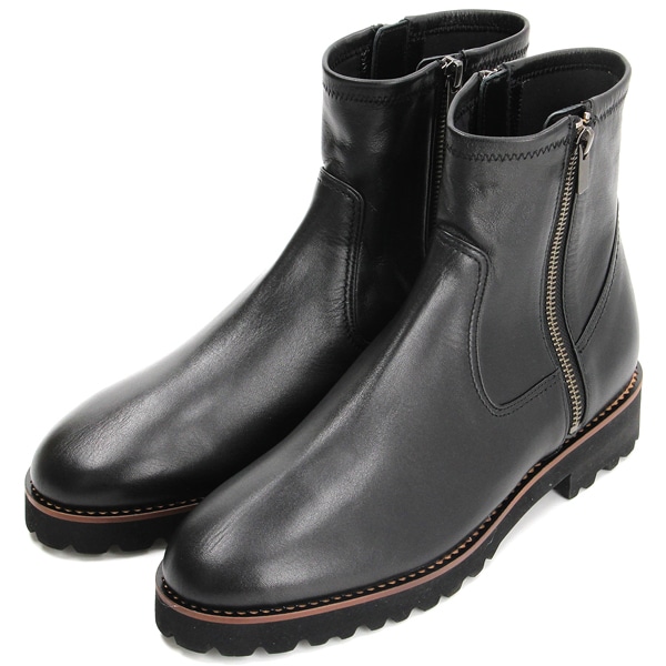 ツモリチサト ウォーク（tsumori chisato WALK）/【大きいサイズ】ダブルジップアップショートブーツ