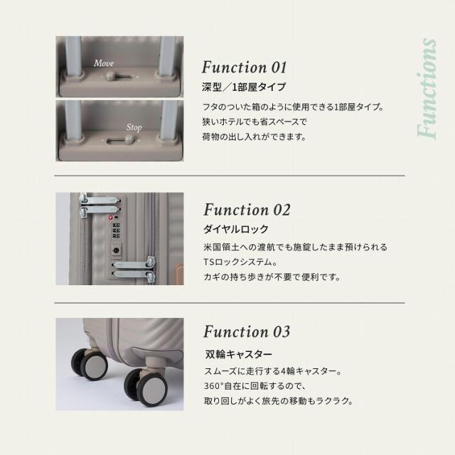 ハント（HaNT）/スーツケース 機内持ち込み フロントポケット 34リットル ハント ココント_17