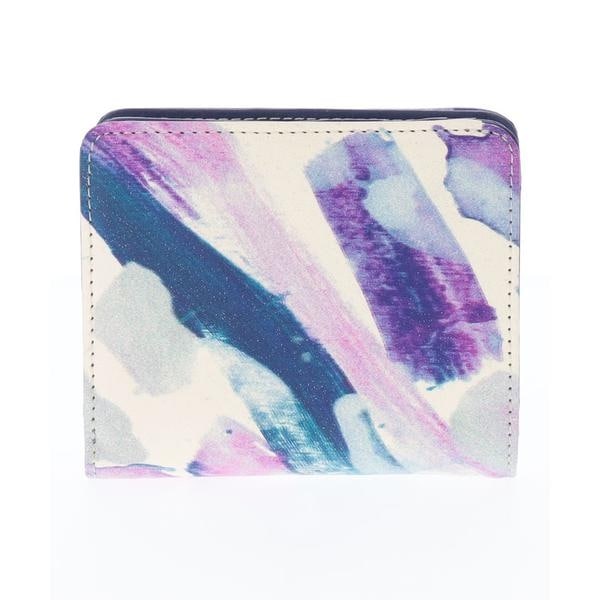 アイアイズ（I Eye’s）/アイアイズ I Eye’s 紫色の音階 二つ折りLファスナー財布