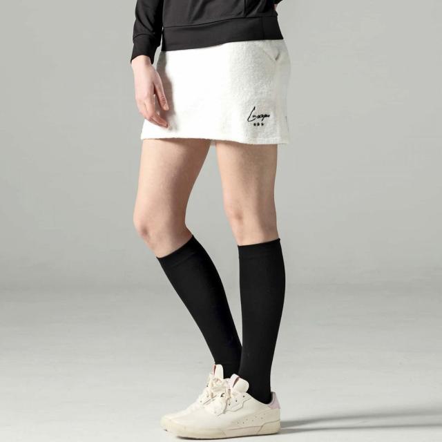 リュクスエイケイエムプラス（LUXEAKMPLUS）/ゴルフ フラッフィーニットスカートの通販は 4,950円