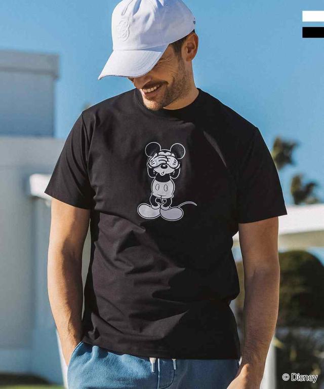 リュクスエイケイエムプラス（LUXEAKMPLUS）/LUXEAKMPLUS ゴルフ【ミッキーマウス】ハイドアンドシーク半袖Tシャツ