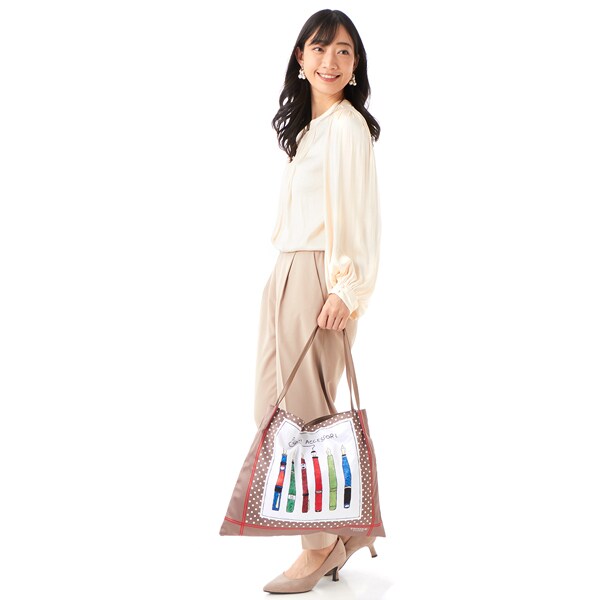 ピッコーネ・アッチェッソーリ（PICONE ACCESSORI）/ピッコーネ アチェッソーリ スカーフ柄バック_9