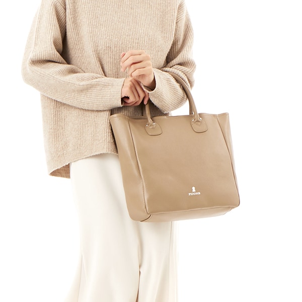 ピッコーネ・アッチェッソーリ（PICONE ACCESSORI）/ピッコーネ アチェッソーリ 牛革手提げバック