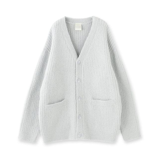 フランデランジェリー（fran de lingerie）/ふわふわ＆さらさらの極上手触りユニセックスが嬉しい楽ちんニット 「パウダーもこ ガウン…