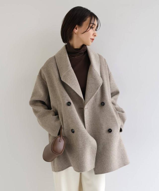 エバーネイビー（evernavy）/リバー ピーコート evernavy エバー