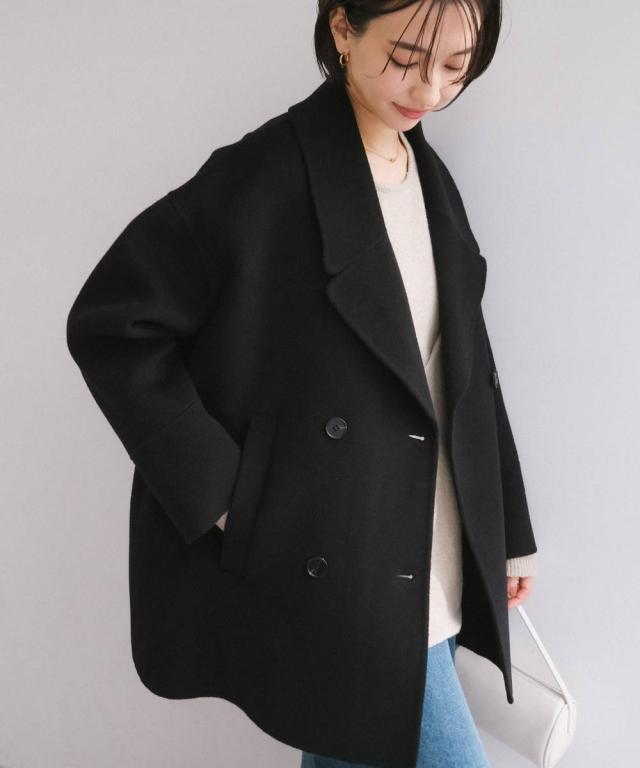 【新品未使用タグ付き】リバー ピーコート evernavy エバーネイビー 楽天市場】evernavy エバーネイビー リバー ピーコート レディース