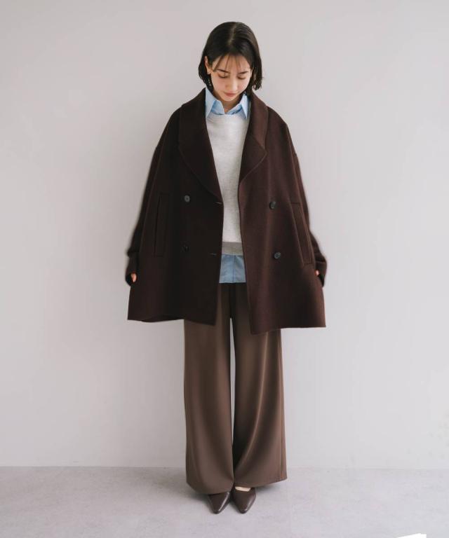 エバーネイビー（evernavy）/リバー ピーコート evernavy エバー