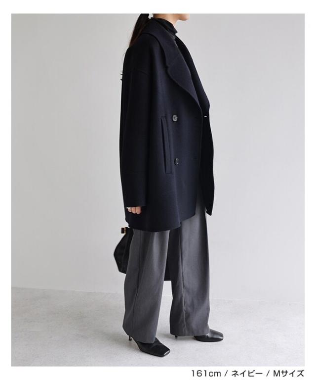 エバーネイビー（evernavy）/リバー ピーコート evernavy エバー