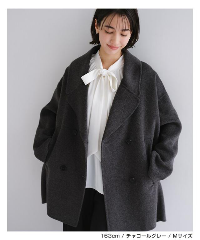 エバーネイビー（evernavy）/リバー ピーコート evernavy エバー