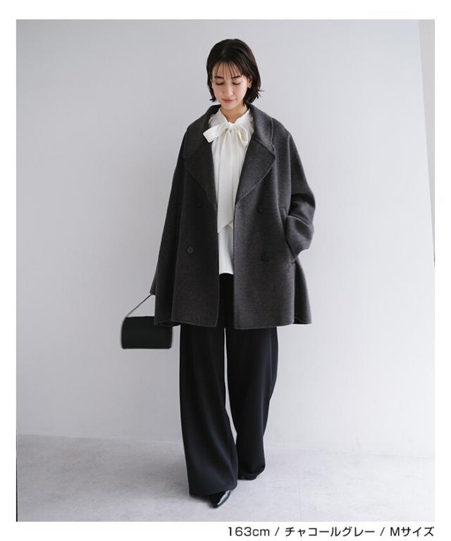 エバーネイビー（evernavy）/リバー ピーコート evernavy エバー