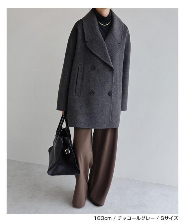 エバーネイビー（evernavy）/リバー ピーコート evernavy エバー