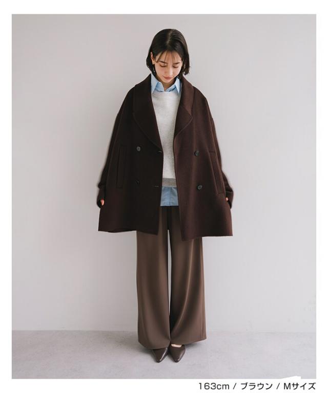 エバーネイビー（evernavy）/リバー ピーコート evernavy エバー