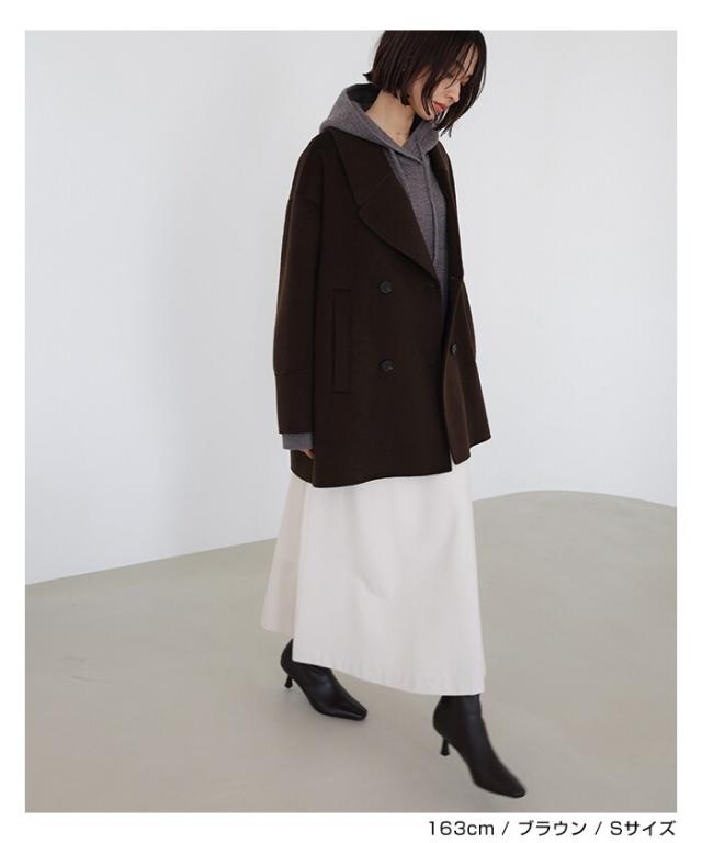 エバーネイビー（evernavy）/リバー ピーコート evernavy エバー