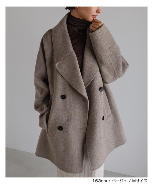 エバーネイビー（evernavy）/リバー ピーコート evernavy エバー