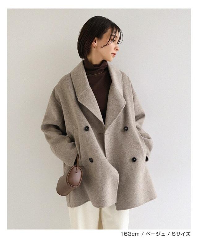 エバーネイビー（evernavy）/リバー ピーコート evernavy エバー