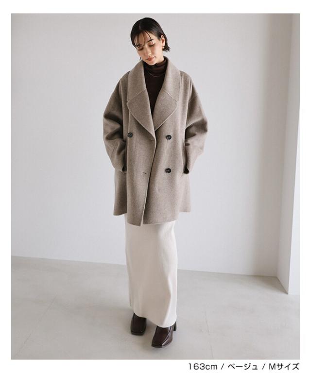 エバーネイビー（evernavy）/リバー ピーコート evernavy エバー