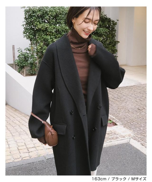 エバーネイビー（evernavy）/リバー ダブルコート evernavy エバー