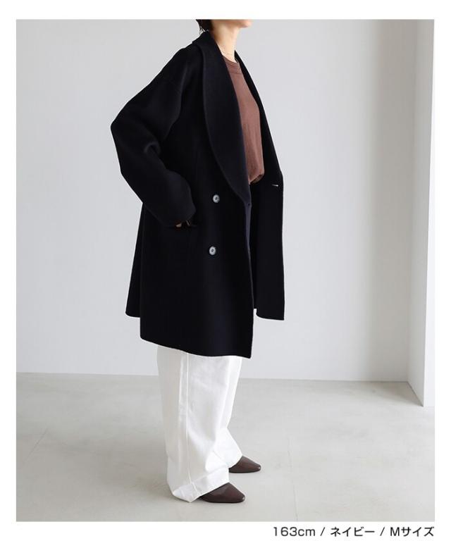 エバーネイビー（evernavy）/リバー ダブルコート evernavy エバー