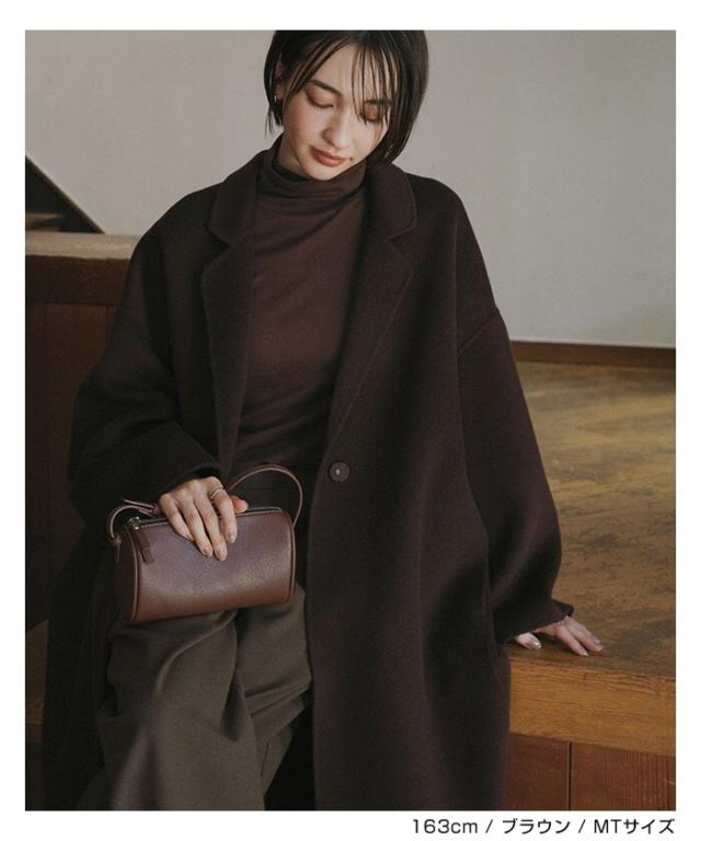 evernavy リバーロングコクーンコート andme｜リバー ロング コクーン コート evernavy エバーネイビー