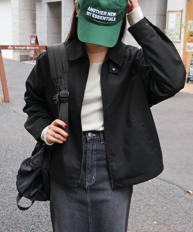 アンメ（ANME）/TCツイル スウィングトップ ジャケット ブルゾン ANME アンメ