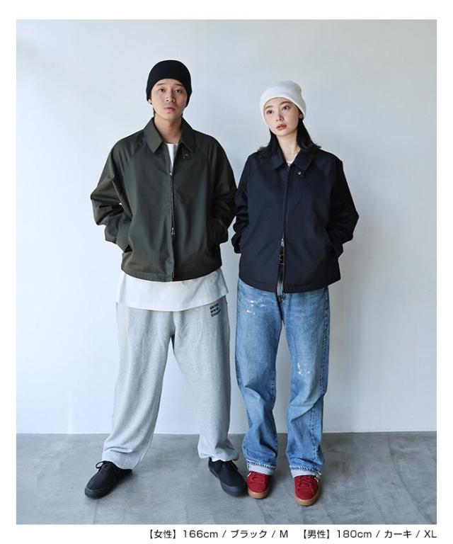 アンメ（ANME）/TCツイル スウィングトップ ジャケット ブルゾン ANME