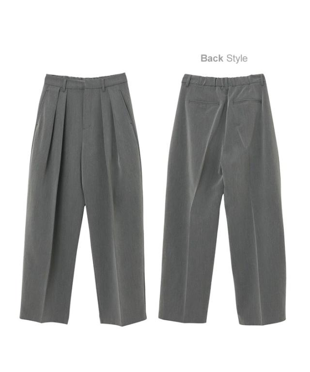 エバーネイビー（evernavy）/TRストレッチ ダブルタック パンツ