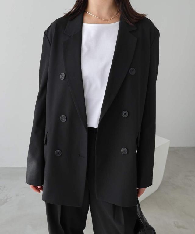 エバーネイビー（evernavy）/TRストレッチ ダブル テーラード ジャケット evernavy エバーネイビー