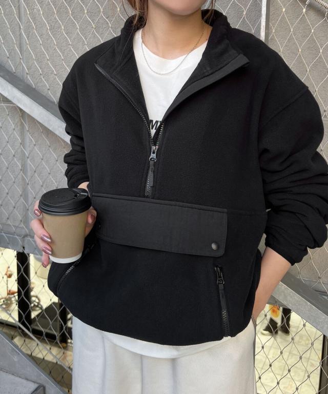 アンドミー（andme）/フリース アノラック パーカー ジャケット ANME アンメの通販は 6,573円