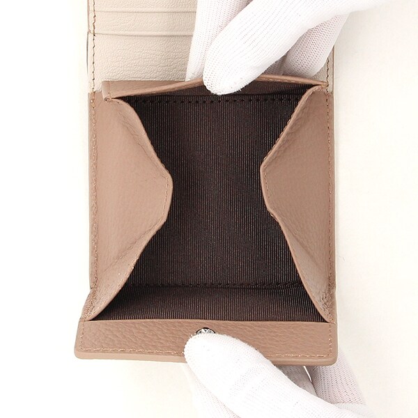 ミリュー（Milieu）/牛革 ボックス二つ折財布 ユニセックス