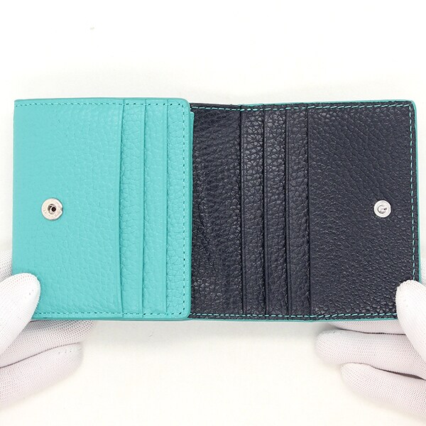 ミリュー（Milieu）/牛革 ボックス二つ折財布 ユニセックス