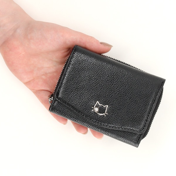 ラム（羊革） 2つ折財布 羊革コインが分けられる折り財布│身近