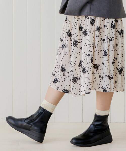 マーレマーレ（maRe maRe）/防水・防滑 ストレッチブーツKLZ252705　【25秋冬新作】 マーレマーレ（maRe maRe）/防水・防滑 ストレッチブーツKLZ252705