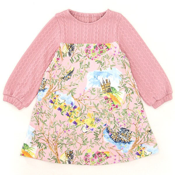 ハッカキッズ&ベビー（hakka kids & baby）/ひみつの森プリントミニ裏毛ワンピースの通販は