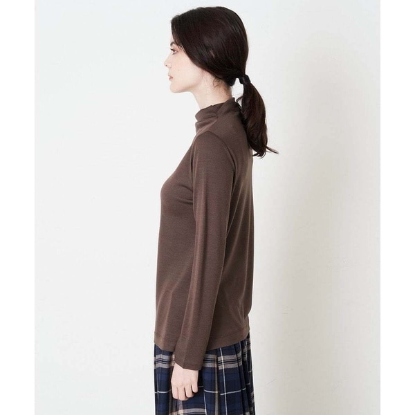 クリスチャンオジャール/ウール天竺ボトルネックカットソーの通販はau