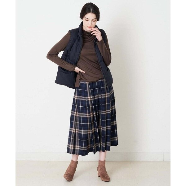 クリスチャンオジャール/ウール天竺ボトルネックカットソーの通販はau