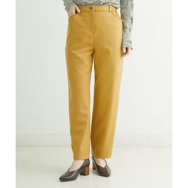 ジャンニ・ロ・ジュディチェ/[日本製]サキソニーストレートパンツ