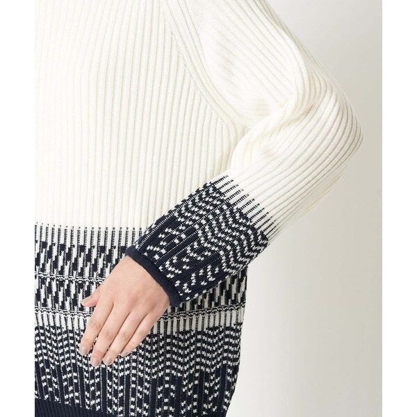 クリスチャンオジャール（christianaujard）/グラデーションジャカードニット クリスチャンオジャール（christianaujard）/グラデーションジャカード