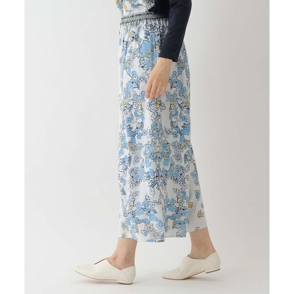 ヒロコビス/【小さいサイズ/洗える】花柄フレアパンツの通販はau PAY