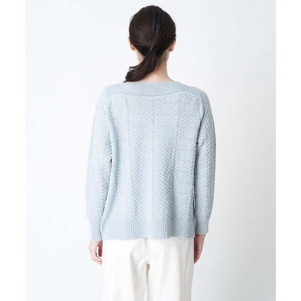 クリスチャンオジャール/ボートネックラメニット クリスチャンオジャール/ボートネックラメニット