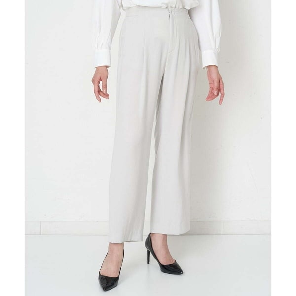 ジョルジュ・レッシュ/[セットアップ対応]パウダリーストレッチストレートパンツの通販は 14,300円