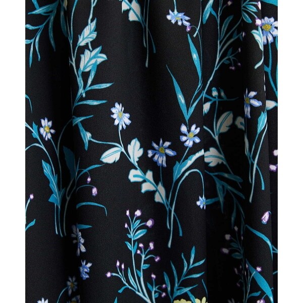 ミッシェルクラン/[小さいサイズ]2WAY ダークフラワーロングワンピース